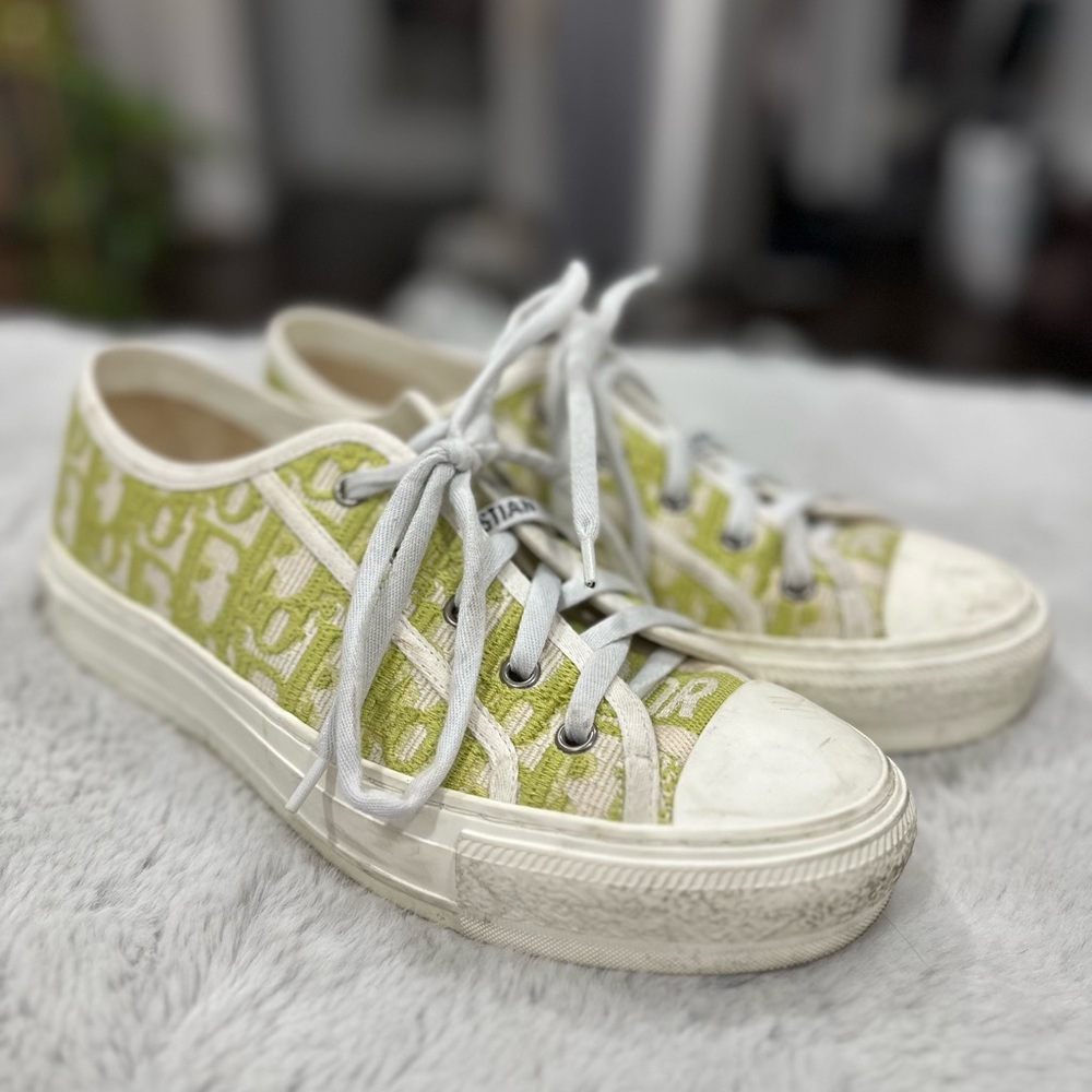Dior oblique low top sneakers